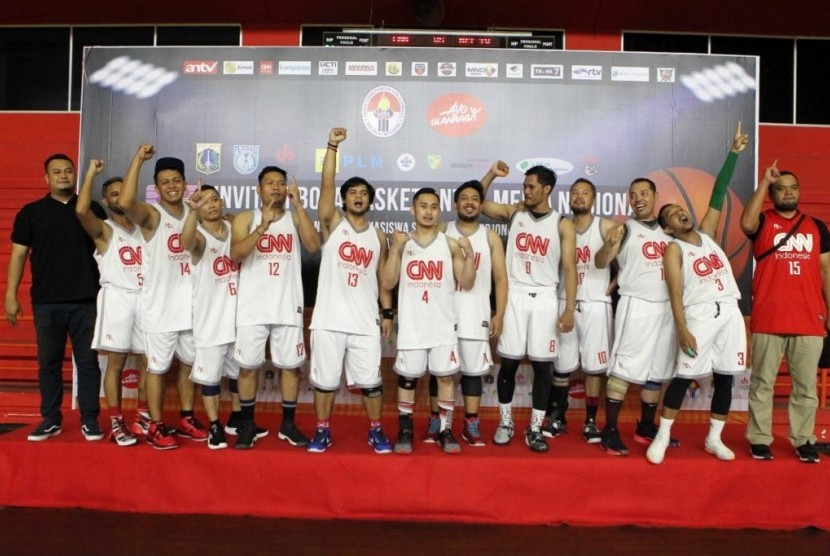 Tim basket CNN Indonesia.