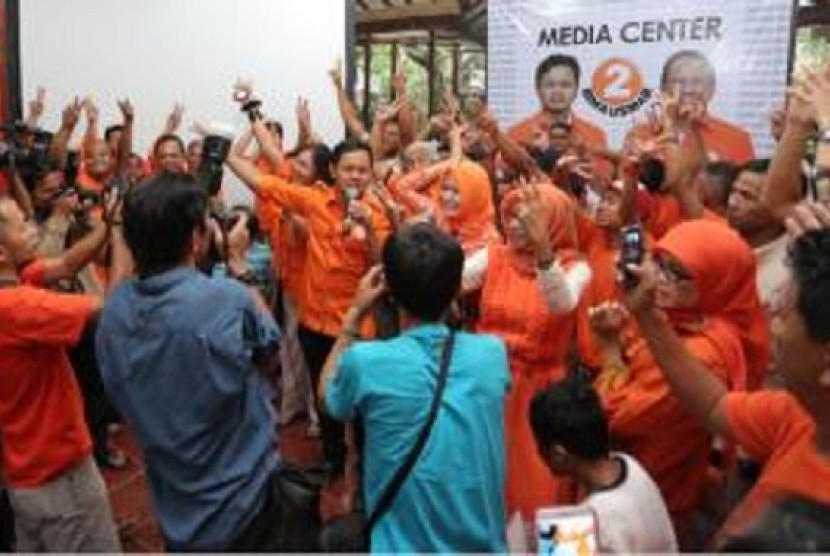 Tim Bima Arya menyambut gembira hasil perhitungan cepat Pilkada Kota Bogor