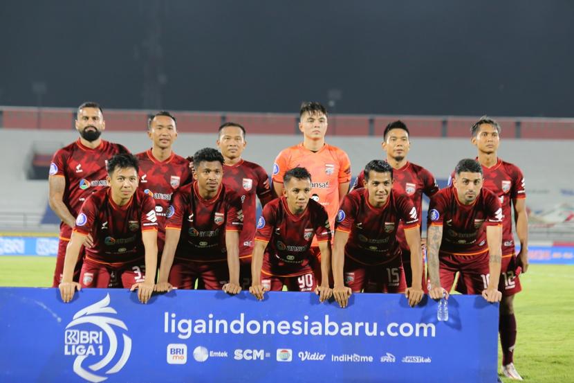 Tim Borneo FC di Liga 1 2021/2022.