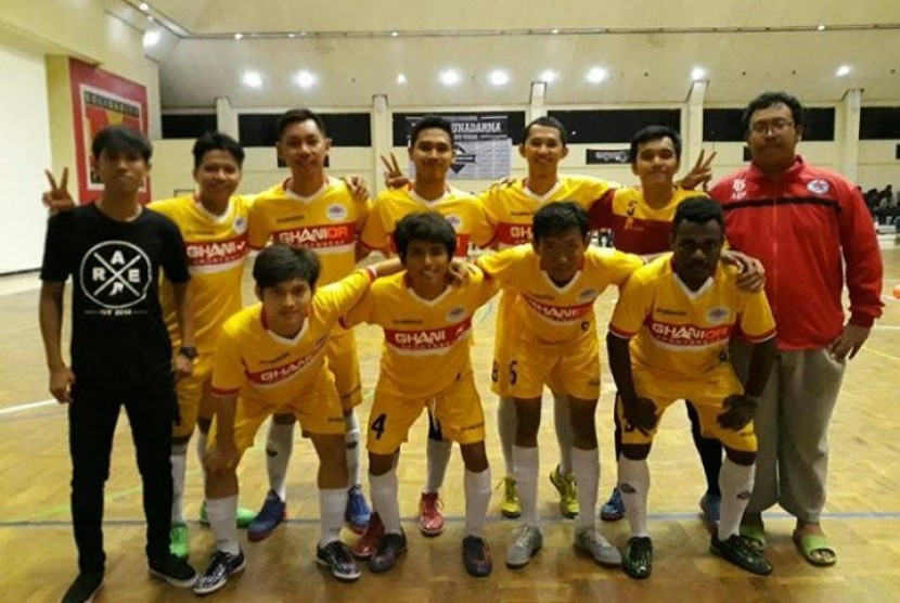 Tim BSI FC (BinaSarana Informatika Futsal Club).