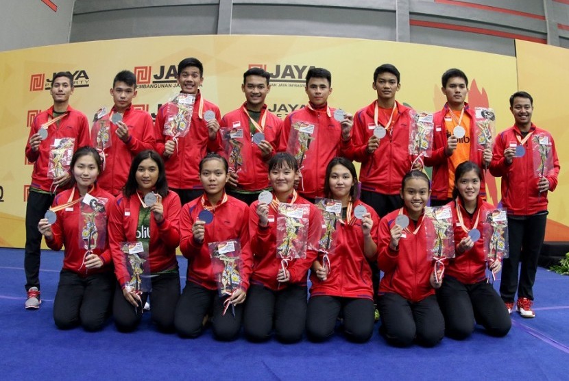 Tim bulu tangkis junior Indonesia pada Kejuaraan Junior Asia 2017.
