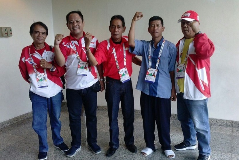 Tim catur Indonesia di ASEAN Para Games 2017.