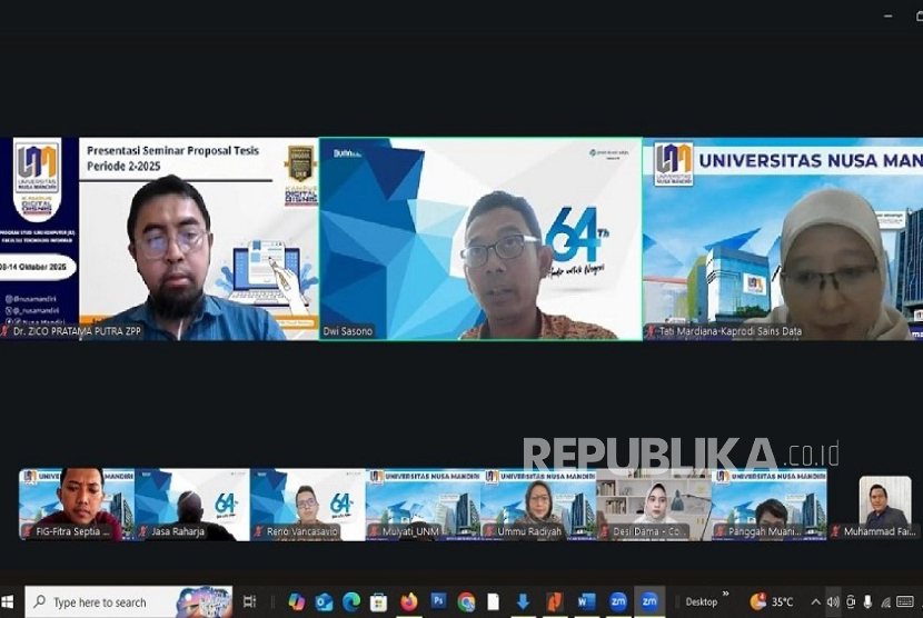 Tim CoSight UNM Paparkan Riset Juara Nasional di Hadapan PT Jasa Raharja