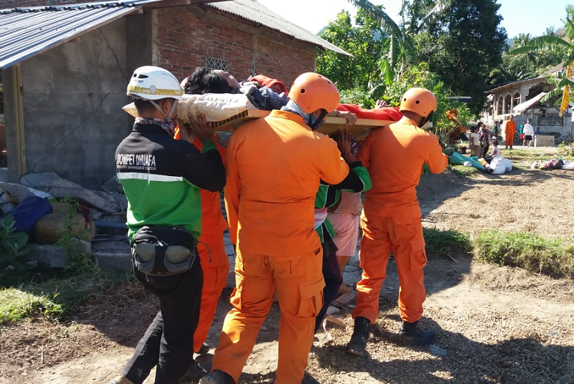 Tim Dompet Dhuafa bantu korban gempa di Lombok, NTB.