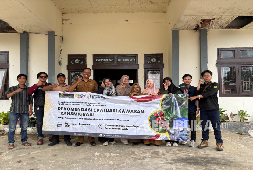 Dukung Pembangunan Daerah, Tim Ekspedisi Patriot UI Evaluasi Kawasan Transmigrasi di Pintu Rime Gayo