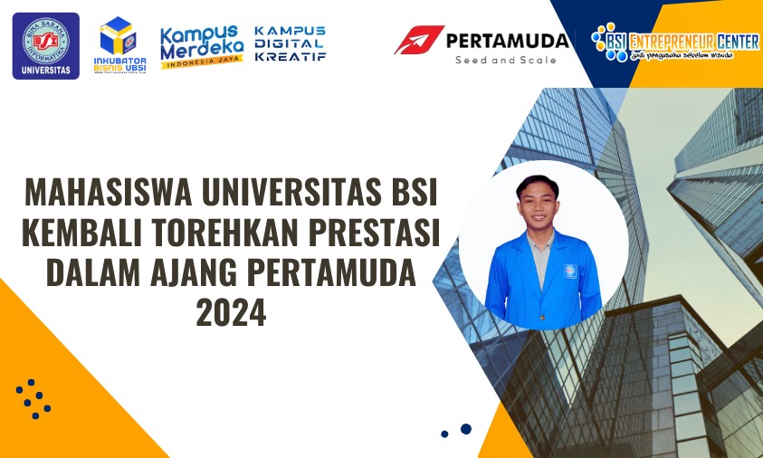 Tim FreshX kelompok bisnis mahasiswa Universitas BSI (Bina Sarana Informatika) sukses masuk dalam TOP 30 di ajang Pertamuda 2024.