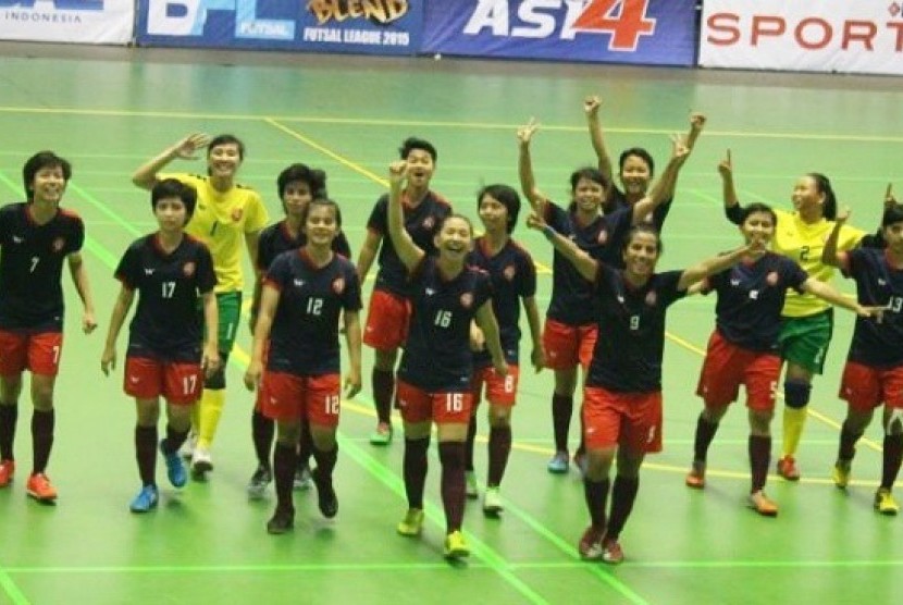 Wakil Indonesia Juara Futsal Putri Antarklub Aff Republika