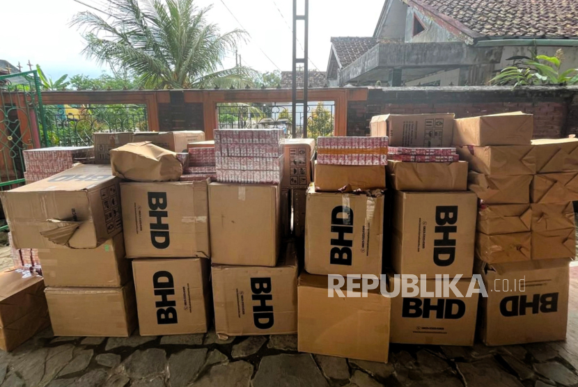 Bea Cukai Banten Gandneg BAIS TNI Gagalkan Peredaran Rokok Ilegal