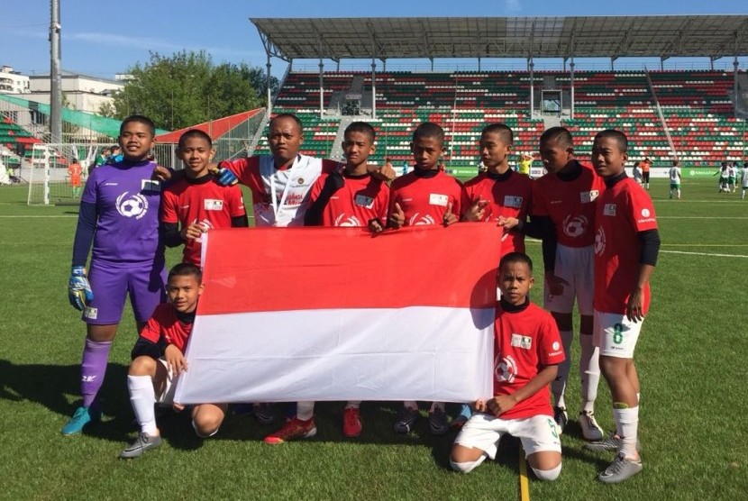 Tim Indonesia pada Piala Dunia Anak Jalanan 2018.