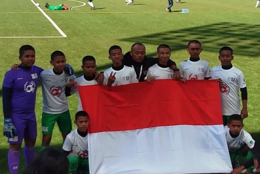 Tim Indonesia pada Piala Dunia Anak Jalanan 2018 di Moskow, Rusia.