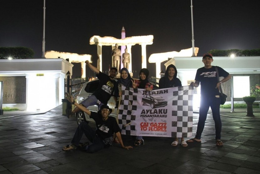 tim Jelajah Aylaku Nusantaraku ‘Club Ayla Indonesia (CAI) Gazzz To Florez’ tiba di Kota Pahlawan, Surabaya