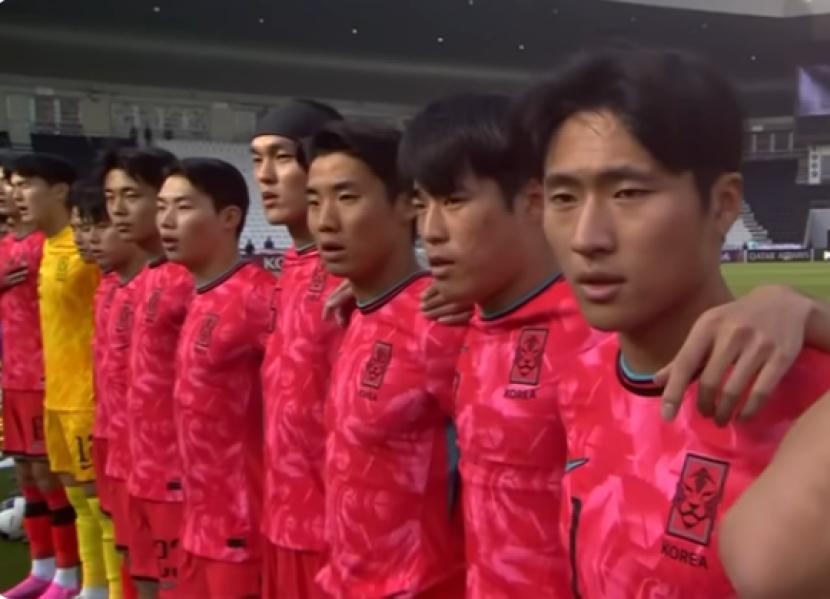 Tim Korea Selatan U-23 di Piala Asia U-23 2024.