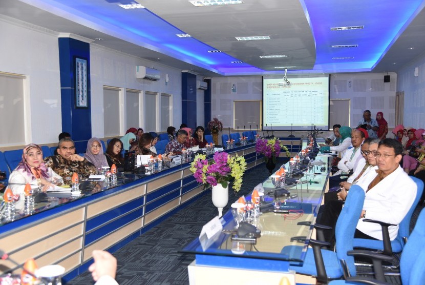 Tim Kunspek Komisi IX DPR RI menggelar pertemuan dengan Universitas Hasanuddin, Makassar.