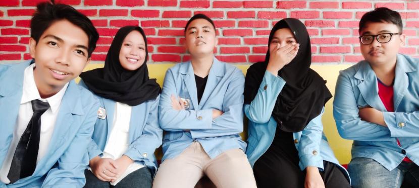 Tim mahasiswa STMIK Nusa Mandiri yang berhasil lolos pendanaan hibah Kompetisi Bisnis Mahasiswa Indonesia (KBMI) Kemendikbud 2020.