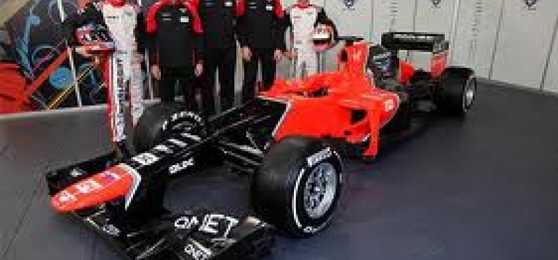 Tim Marussia memperkenalkan mobil MR01