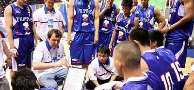 Tim nasional basket Filipina. (ilustrasi)