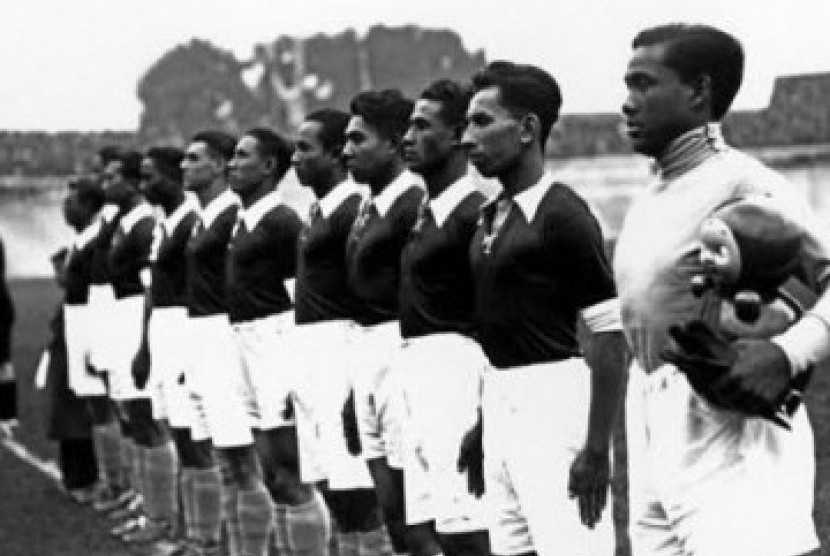 Tim Nasional Hindia Belanda dalam Piala Dunia 1938.