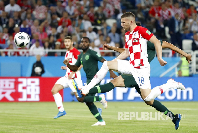   Tim nasional Kroasia berhasil meraih tiga poin sempurna saat mengalahkan Nigeria pada laga perdana Grup D Piala Dunia 2018 di Kaliningrad Stadium, Ahad (17/6) dini hari WIB.