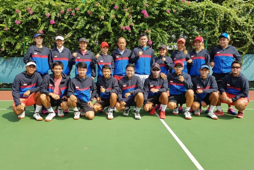 Tim Pelatnas Soft Tenis Indonesia.