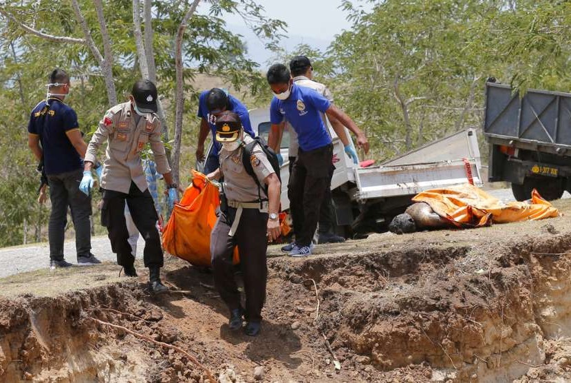 Polisi Korban Tsunami Palu Tidak Dipulangkan Republika Online