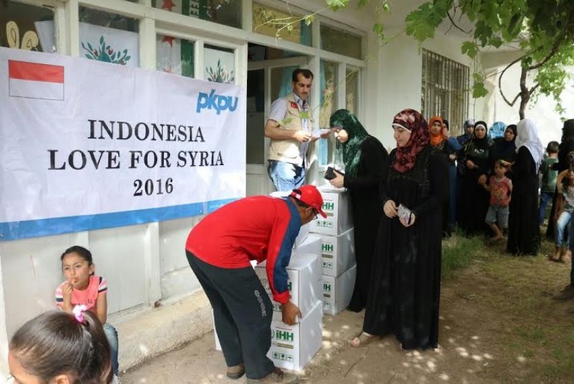 Tim PKPU kembali menyalurkan bantuan untuk korban konflik di Suriah.