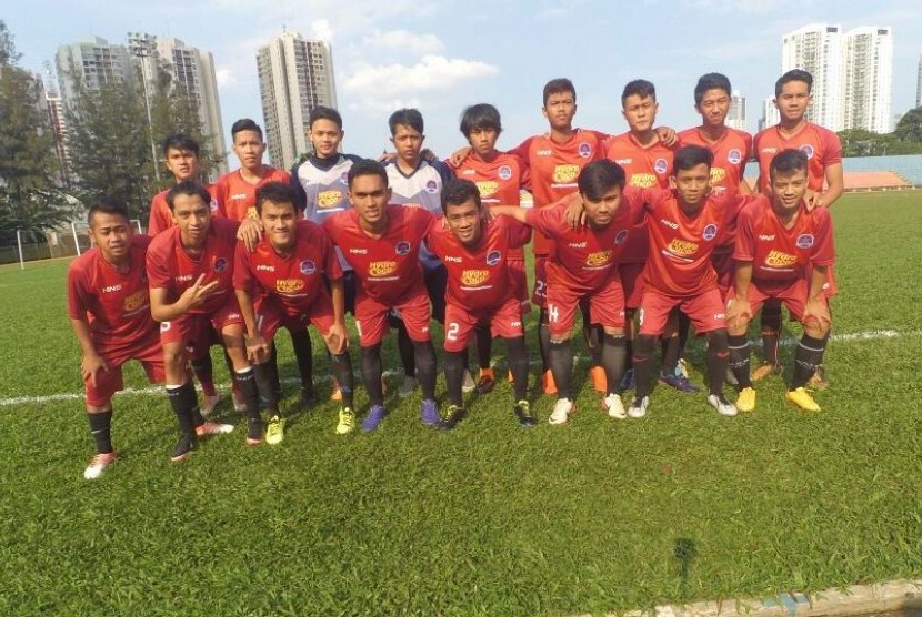 Tim sepakbola BSI FC.