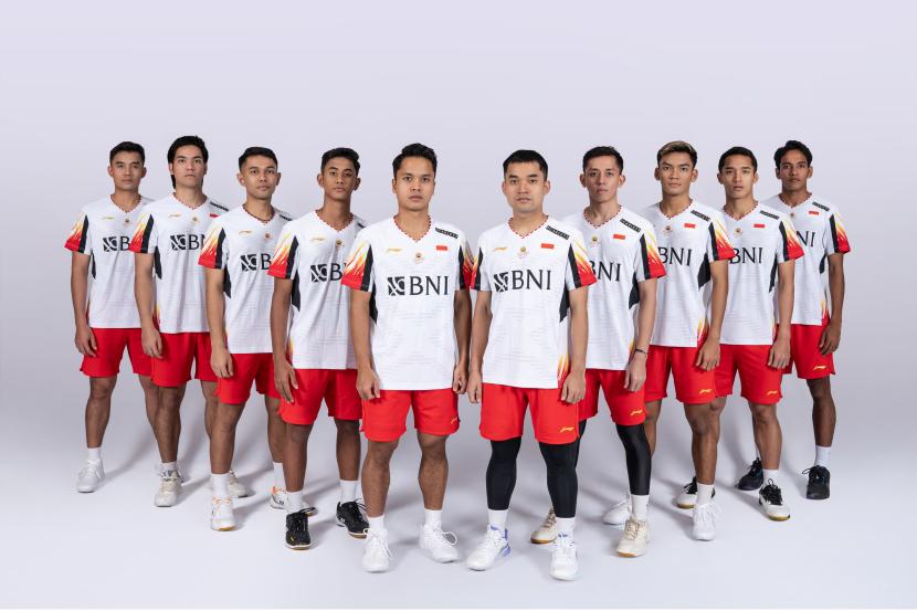 Tim Thomas Indonesia yang akan berlaga di Piala Thomas 2024 di China.
