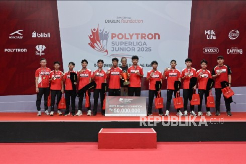 Tim U-15 Putra PB Djarum sukses memenangi perebutan edisi perdana Piala Sigit Budiarto di ajanv Polytron Superliga Junior 2025.