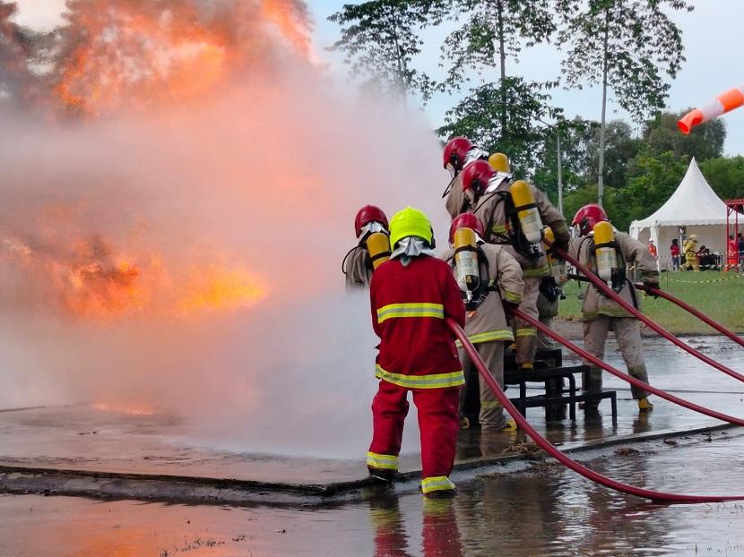 Upstream Fire and Rescue Challenge (UFRC) 2022 yang digelar sejak 18-21 Juli di HSE Training Center (HSE TC) Sungai Gerong, Palembang, Sumatera Selatan.