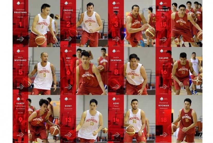 Timnas Basket Putra Indonesia