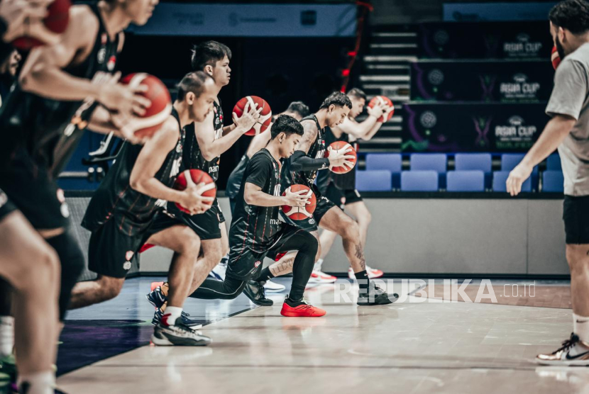 Timnas basket putra Indonesia.