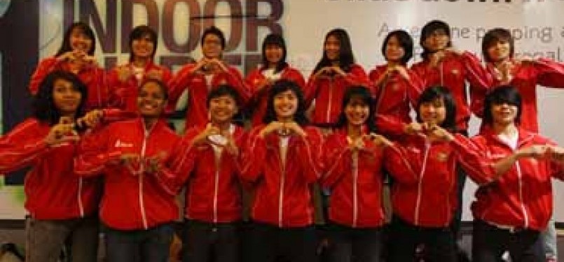 Timnas basket putri Indonesia.