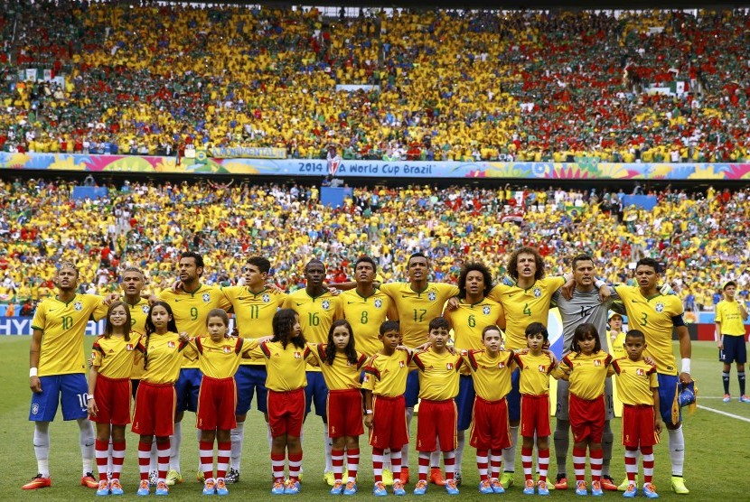 Timnas Brasil jelang Brasil vs Meksiko