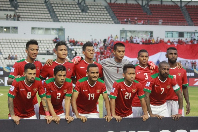 Timnas Indonesia berlaga di Piala AFF 2016.