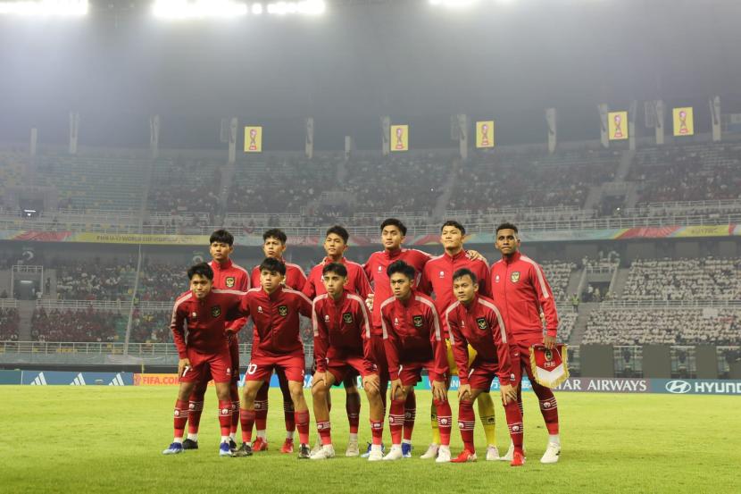 Timnas Indonesia U-17 yang berlaga di Piala Dunia U-17