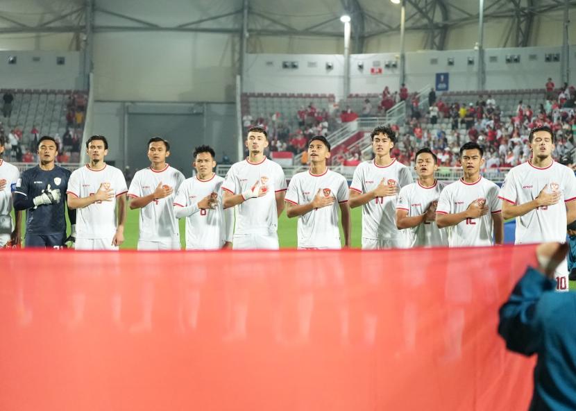 Timnas Indonesia U-23 lolos ke semifinal Piala Asia U-23 usai mengalahkan Korea Selatan lewat adu penalti dengan skor 11-10 di laga perempat final di Stadion Abdullah bin Khalifa, Doha, Qatar, Jumat (26/4/2024) dini hari WIB.