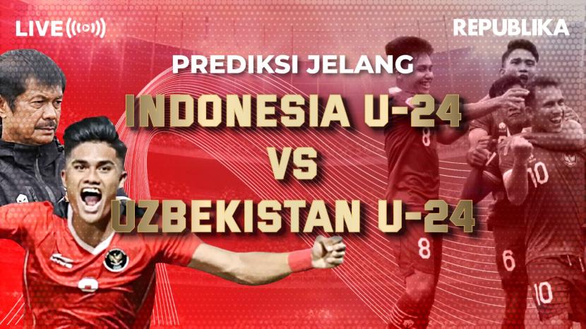 Timnas Indonesia U-24 akan bertemu dengan Uzbekistan U-24 di babak 16 besar Asian Games 2022, Kamis (28/9/2023).