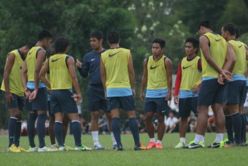 Timnas Indonesia yang dipersiapkan untuk Pra-Piala Asia 2015.