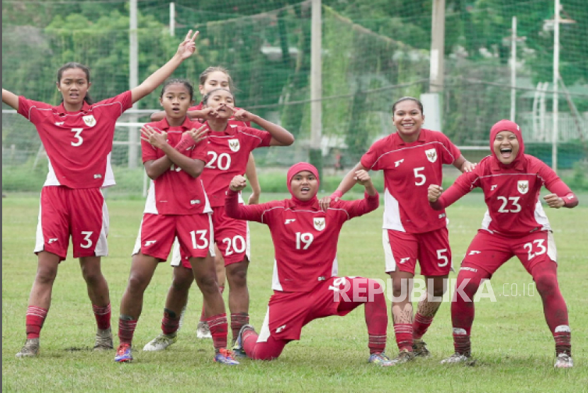 Timnas putri Indonesia U-19.