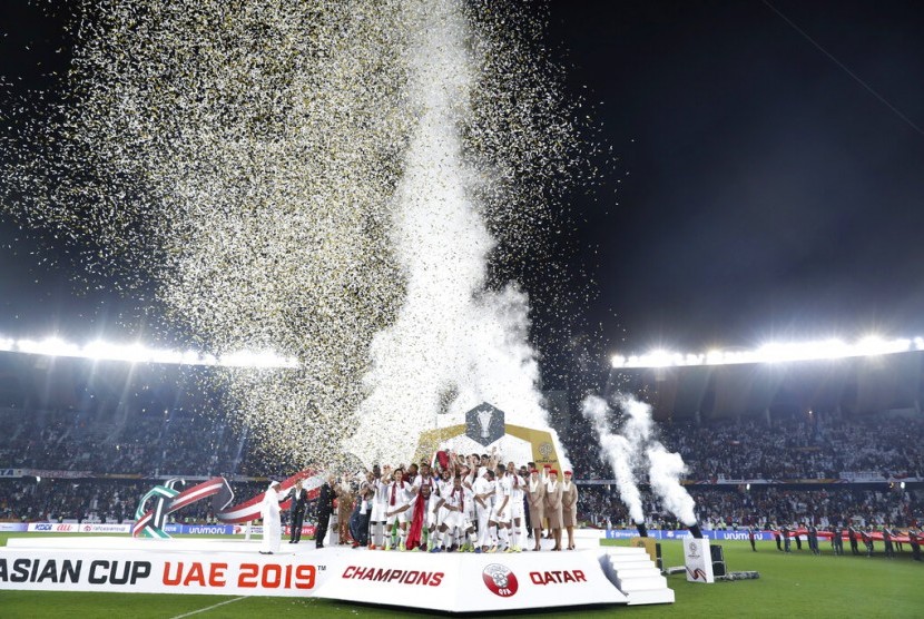 Timnas Qatar menjadi juara Piala Asia 2019 yang digelar di Uni Emirat Arab.