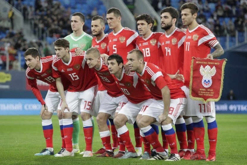 Timnas Rusia di Piala Dunia 2018