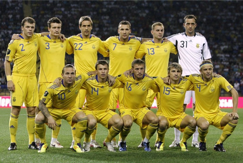Timnas Ukraina menjamu Swedia dalam laga persahabatan di Kharkiv pada beberapa waktu lalu. 