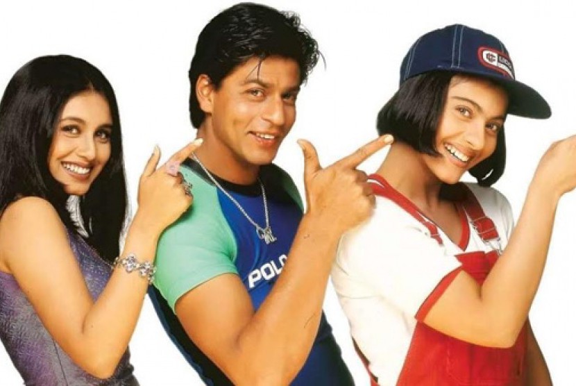 Tina, Rahul dan Anjali difilm Kuch Kuch Hota Hai