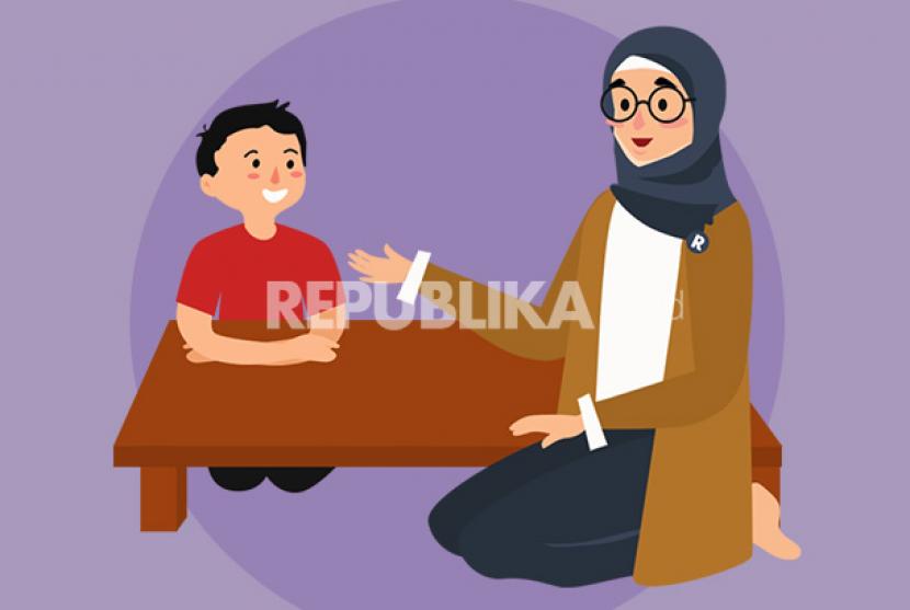 Tips bicara mengenai Covid-19 kepada anak.