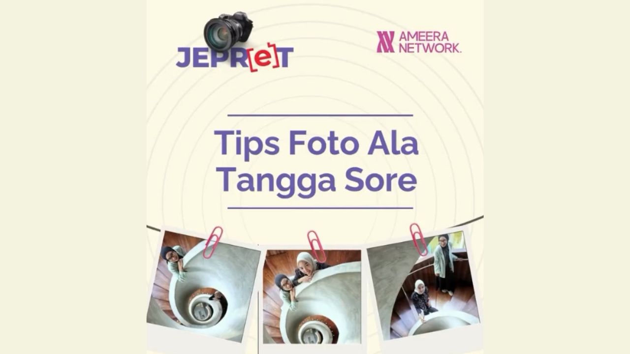 Tips Foto Ala Tangga Sore