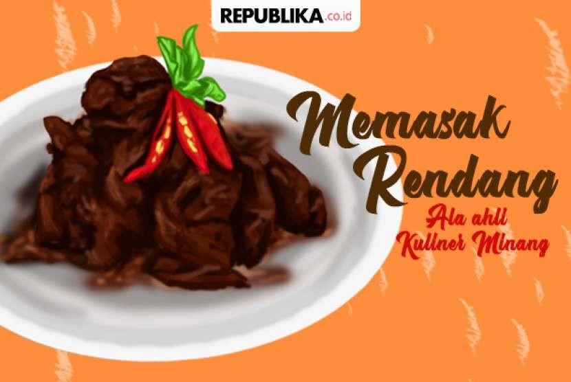 Tips memasak rendang.