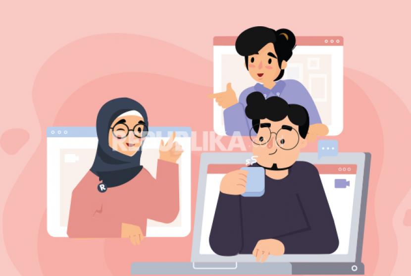 Tips mengatur rumah untuk rapat virtual.