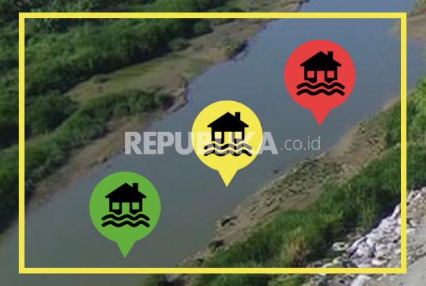 Titik Kritis Tanggul Sungai Citarum di Bekasi