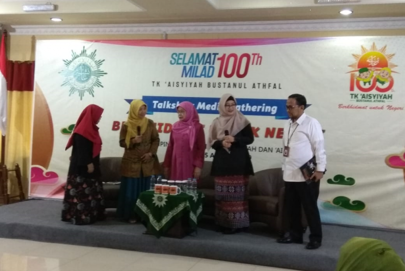 TK Aisyiyah Bustanul Athfal tahun ini merayakan milad ke-100.