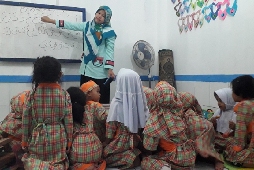 TKQ Uswah Mulya inisiasi Sekolah Literasi Indonesia Dompet Dhuafa Pendidikan.